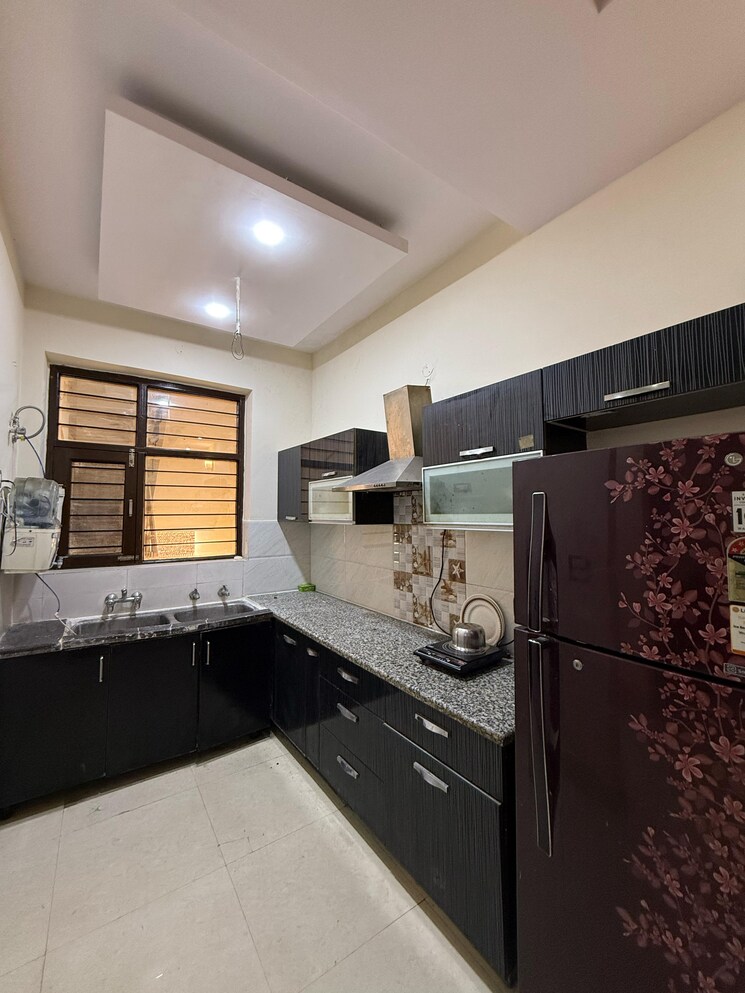 Kitchen, nk-savitry-enclave 3 Bedroom 1500 Sq.Ft. Apartment In Vip Road Zirakpur 8849843