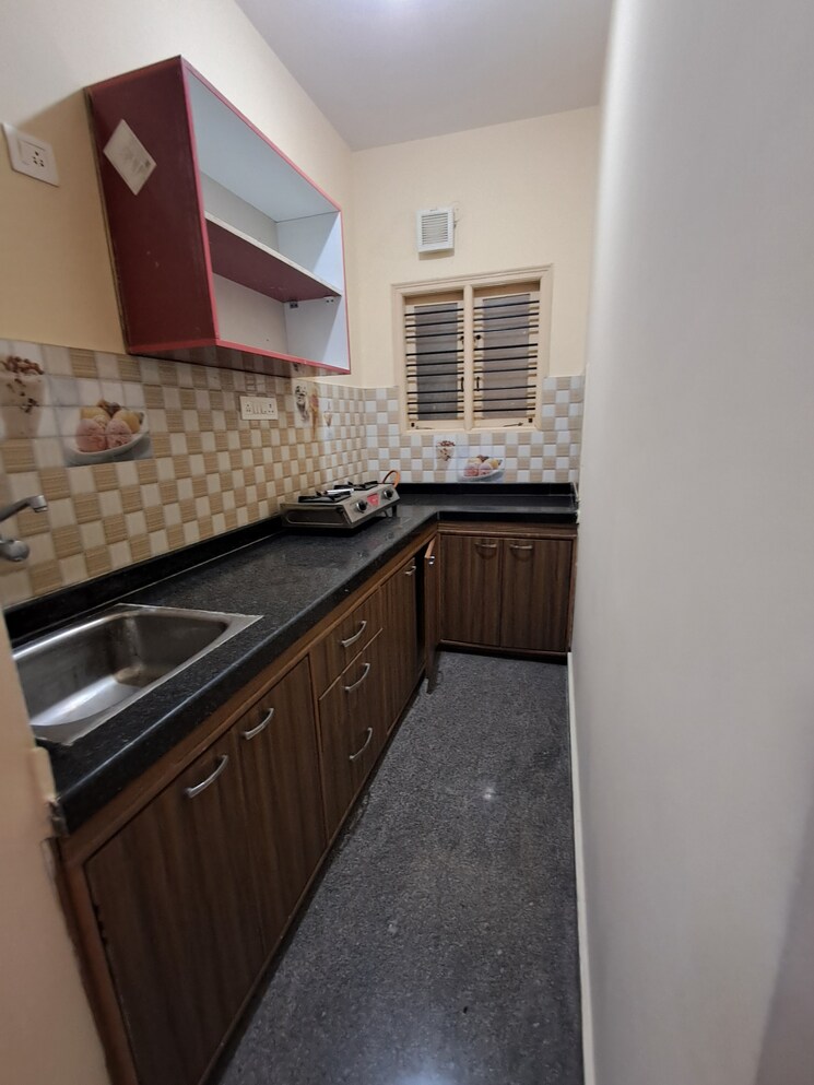 Kitchen, hsr layout 1 Bedroom 550 Sq.Ft. Builder Floor In Hsr Layout Bangalore 8849866
