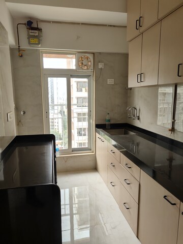 Kitchen in 2 BHK Apartment at K Talsania Sheetalnath, Kandivali West – for Rent