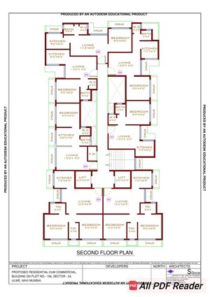 Floor Plan in 1 BHK Apartment at Adinath Reva, Wahal – for Sale