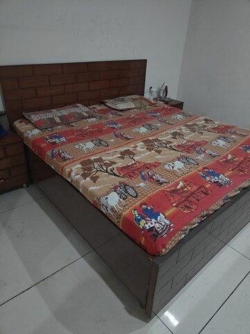 Bedroom in 2 BHK Apartment at Jaipurias Sunrise Greens Zirakpur, Vip Road – for Rent