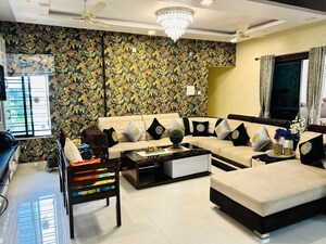 Living Room in 4 BHK Apartment at Mihan – for Sale