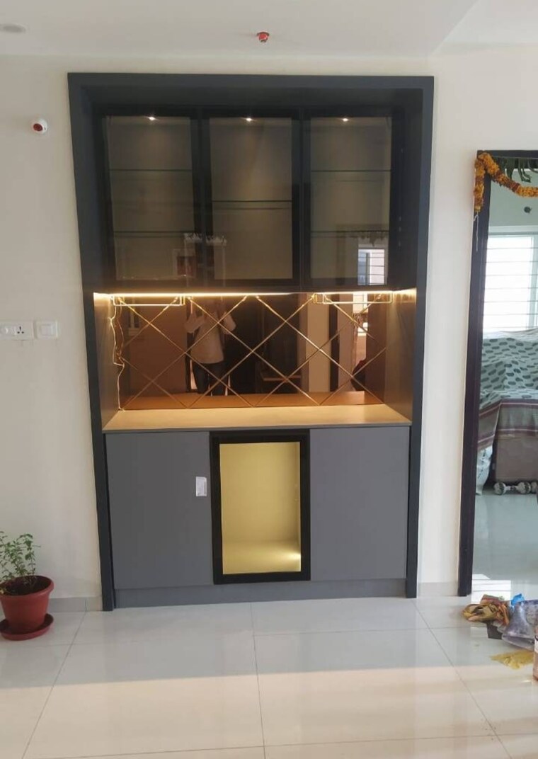 Kitchen, rajapushpa-regalia 3 Bedroom 1945 Sq.Ft. Apartment In Kokapet Hyderabad 8849907