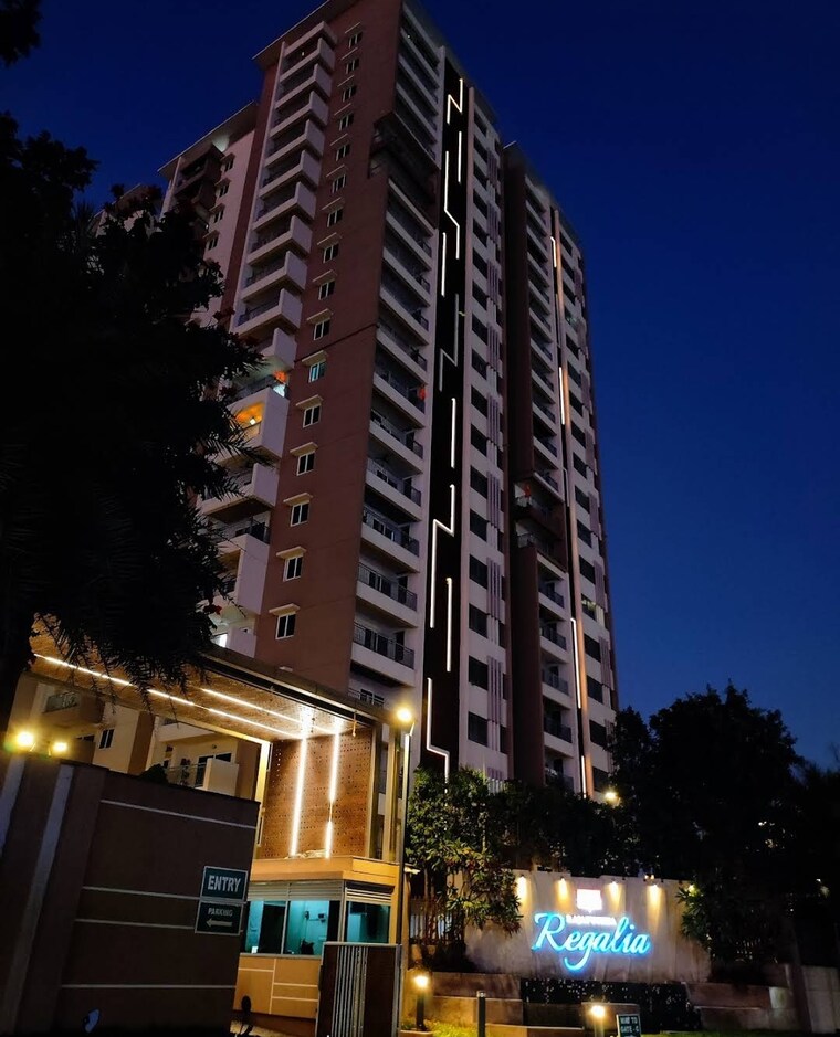 Exterior View, rajapushpa-regalia 3 Bedroom 1945 Sq.Ft. Apartment In Kokapet Hyderabad 8849907