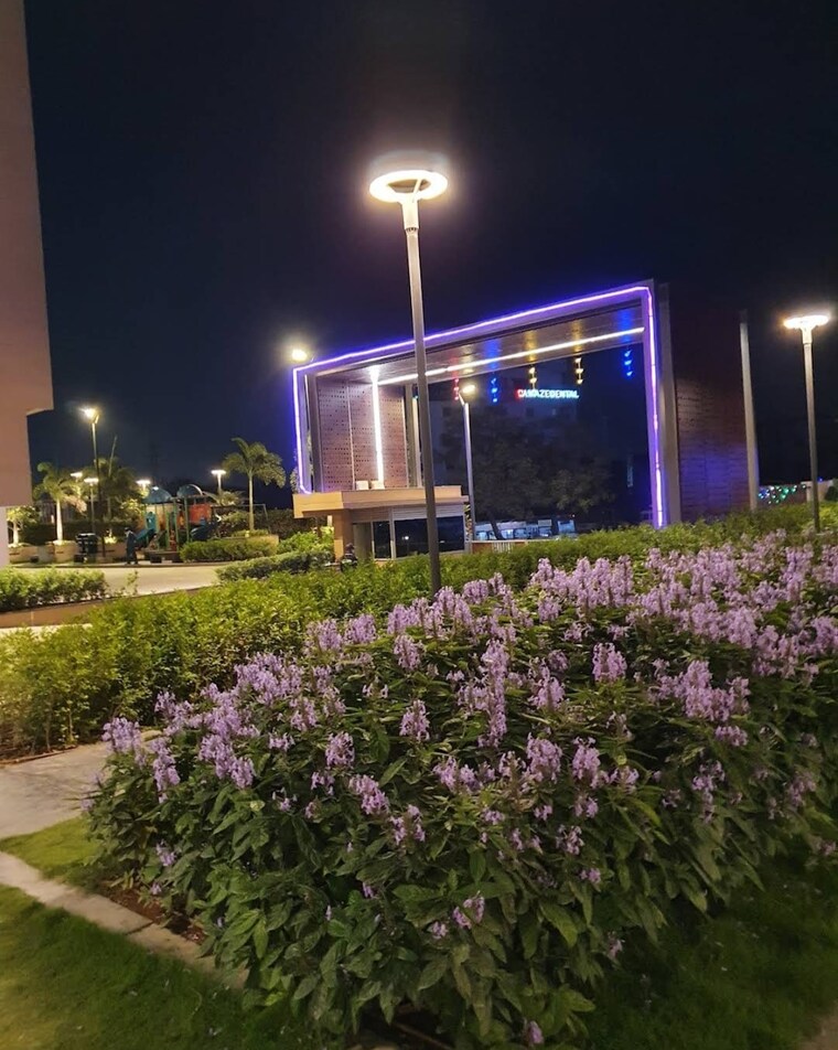 Garden, rajapushpa-regalia 3 Bedroom 1945 Sq.Ft. Apartment In Kokapet Hyderabad 8849907