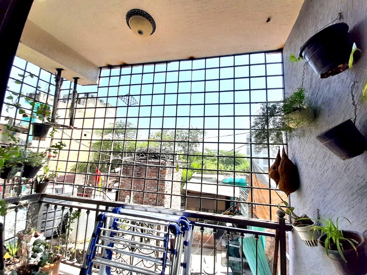 Balcony, andheria mor village 3 Bedroom 1300 Sq.Ft. Builder Floor In Andheria Mor Village Delhi 8849940