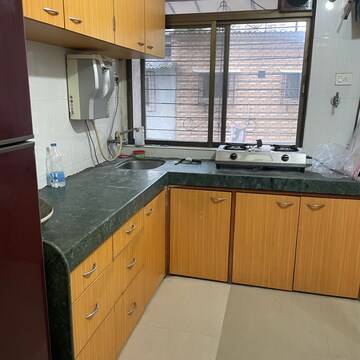Kitchen in 1 BHK Apartment at Saidham Complex Mulund, Vishwakarma Nagar – for Rent