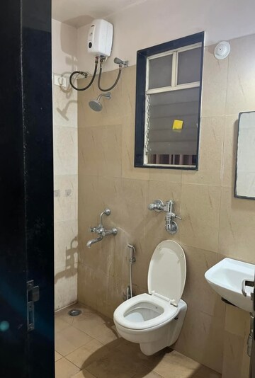 Bathroom in 2 BHK Apartment at Nyati Ebony, Undri – for Rent