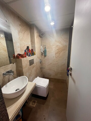 Bathroom in 1 BHK Apartment at Kanakia Silicon Valley, Powai – for Rent