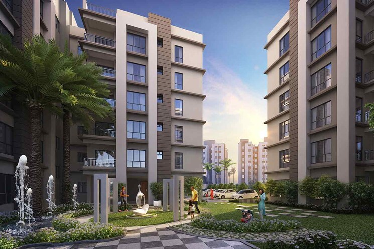 Exterior View, srijan-eternia 3 Bedroom 1305 Sq.Ft. Apartment In Madhyamgram Kolkata 8849979