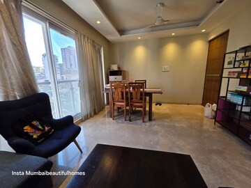 Living Room in 4 BHK Apartment at Raunak Viraj Bliss, Khar West – for Sale