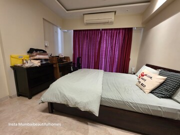 Bedroom in 4 BHK Apartment at Raunak Viraj Bliss, Khar West – for Sale