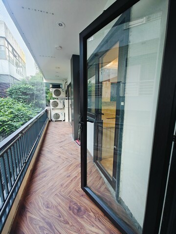 Balcony in 4 BHK Builder Floor at Nirvana Country Birch Court, Sector 50 – for Rent