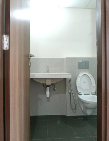 Bathroom in 3 BHK Apartment at Piramal Vaikunth Vraj, Balkum Pada – for Rent