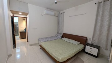 Bedroom in 3.5 BHK Builder Floor at Prestige High Fields, Gachibowli – for Rent