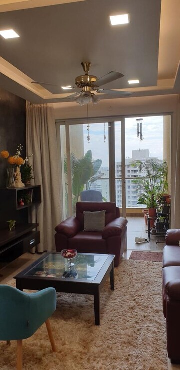 Living Room in 2 BHK Apartment at Ganga Platino, Kharadi – for Rent