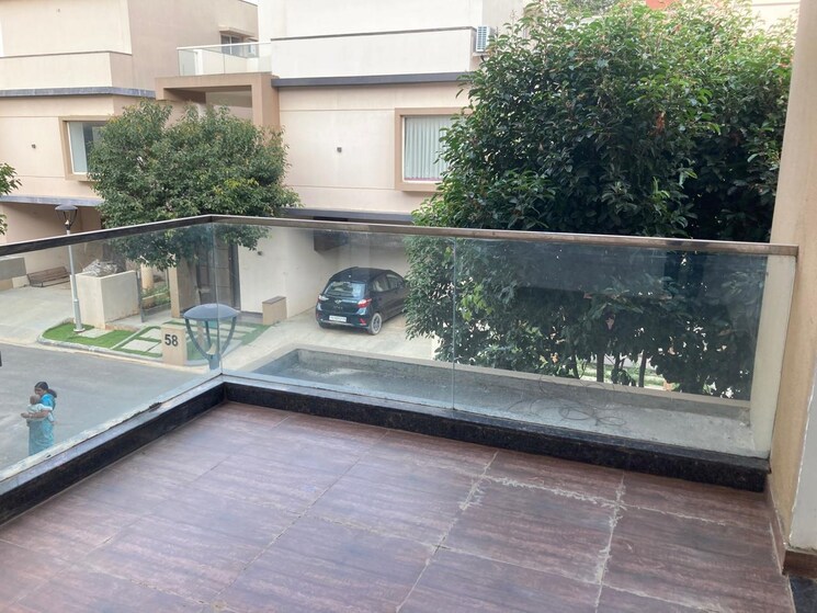 Balcony, radhey-sancia 4 Bedroom 3400 Sq.Ft. Villa In Tellapur Hyderabad 8850042