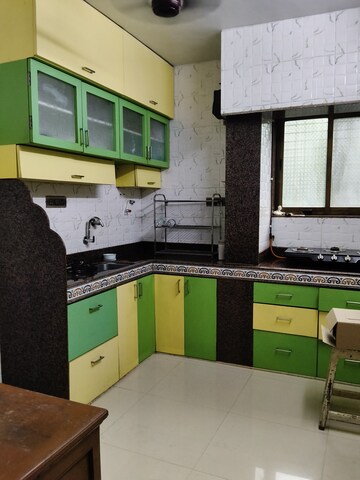 Kitchen in 1 BHK Apartment at Shree Sainath CHS, Santacruz East – for Rent