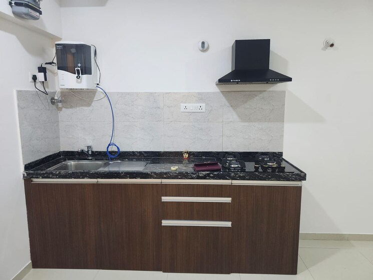 Kitchen, gera-world-of-joy 1 RK 269 Sq.Ft. Apartment In Kharadi Pune 8850049