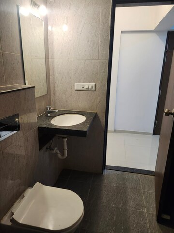 Bathroom in 1 RK Apartment at Gera World of Joy, Kharadi – for Rent