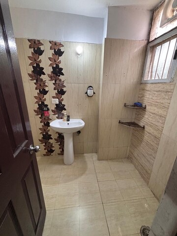 Bathroom in 3 BHK Apartment at Prateek Wisteria, Sector 77 – for Rent