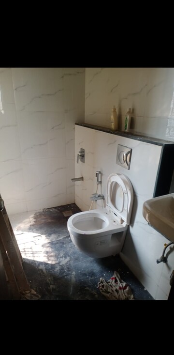 Bathroom in 2 BHK Apartment at Gala Pride Palms, Thane West – for Rent