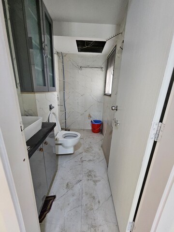 Bathroom in 2 BHK Apartment at Runwal Bliss, Kanjurmarg East – for Rent