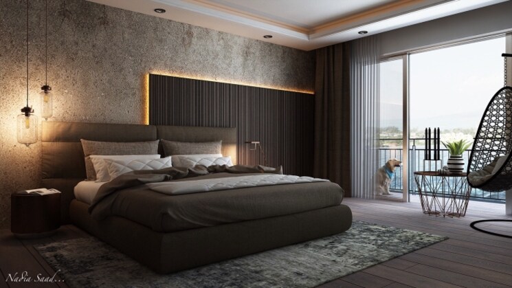 Bedroom, hauz khas 3 Bedroom 217 Sq.Yd. Builder Floor In Hauz Khas Delhi 8850124