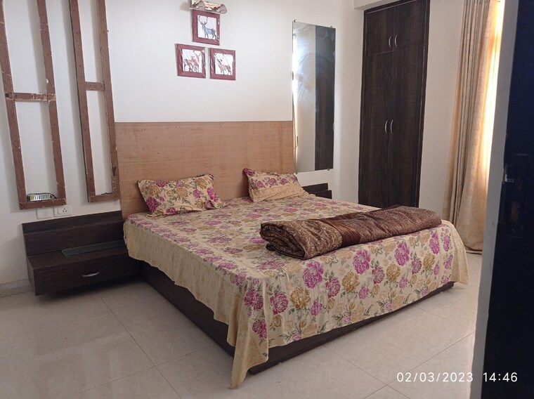 Bedroom, techman-moti-residency 2 Bedroom 1150 Sq.Ft. Apartment In Raj Nagar Extension Ghaziabad 8850147