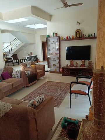 Living Room in 4 BHK Villa at Kattigenahalli – for Rent