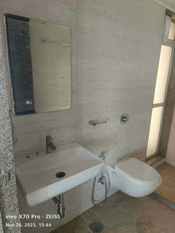 Bathroom in 2 BHK Apartment at Nahar Cayenne, Powai – for Rent