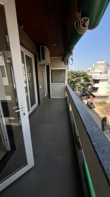 Balcony in 3.5 BHK Builder Floor at Sector 57 – for Rent