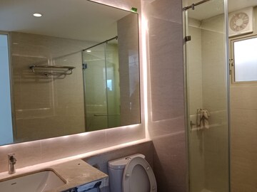 Bathroom in 3 BHK Apartment at Hiranandani Fortune City, New Panvel – for Rent