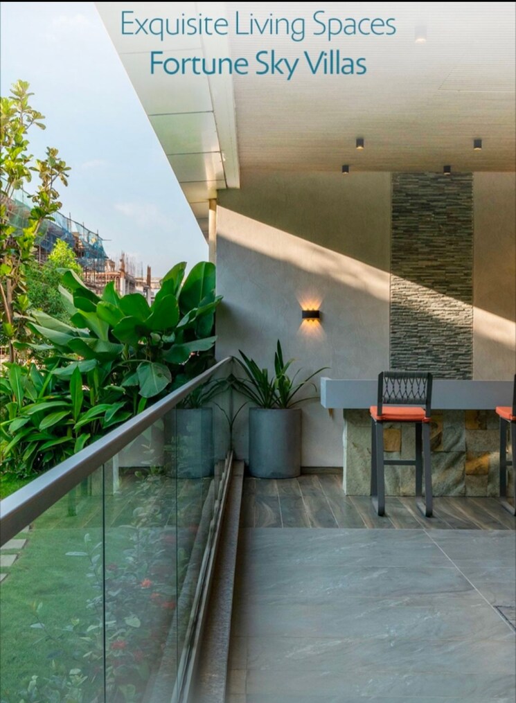 Balcony, sri-fortune-sonthalia-sky-villas 4 Bedroom 6333 Sq.Ft. Apartment In Kokapet Hyderabad 8850283