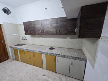 Kitchen in 1.5 BHK Builder Floor at Aliganj – for Rent