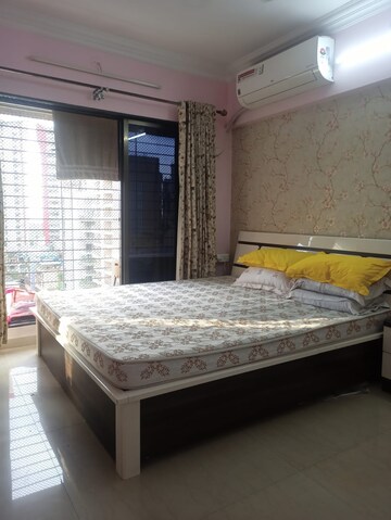 Bedroom in 2 BHK Apartment at Ramchandra Nivas, Kopar Khairane – for Rent