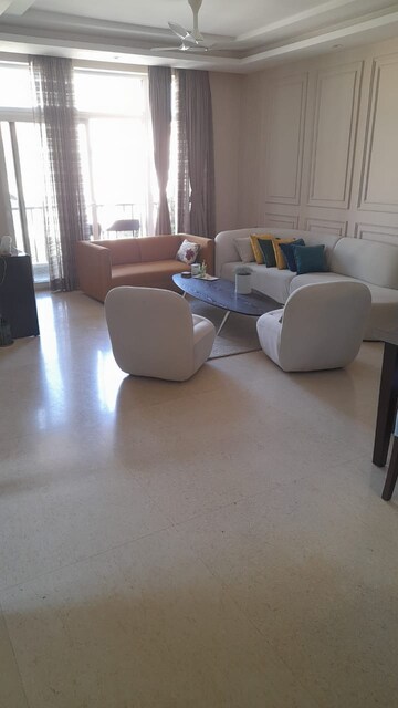 Living Room in 4 BHK Builder Floor at Emaar Emrald Floors Select, Sector 65 – for Rent