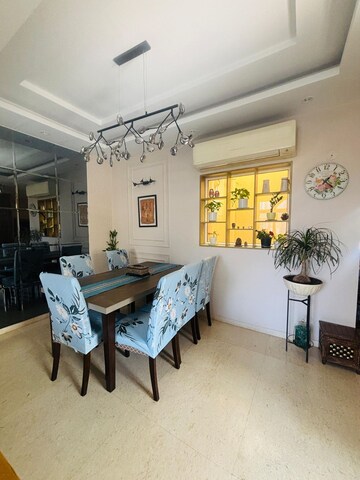Living Room in 4 BHK Builder Floor at Emaar Emrald Floors Select, Sector 65 – for Rent