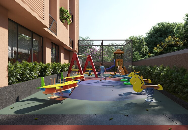 Garden, rhythm-aura 3 Bedroom 1761 Sq.Ft. Apartment In Bopal Ahmedabad 8850054