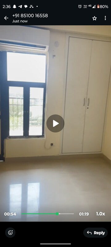 Room in 2 BHK Apartment at SG Grand, Raj Nagar Extension – for Rent
