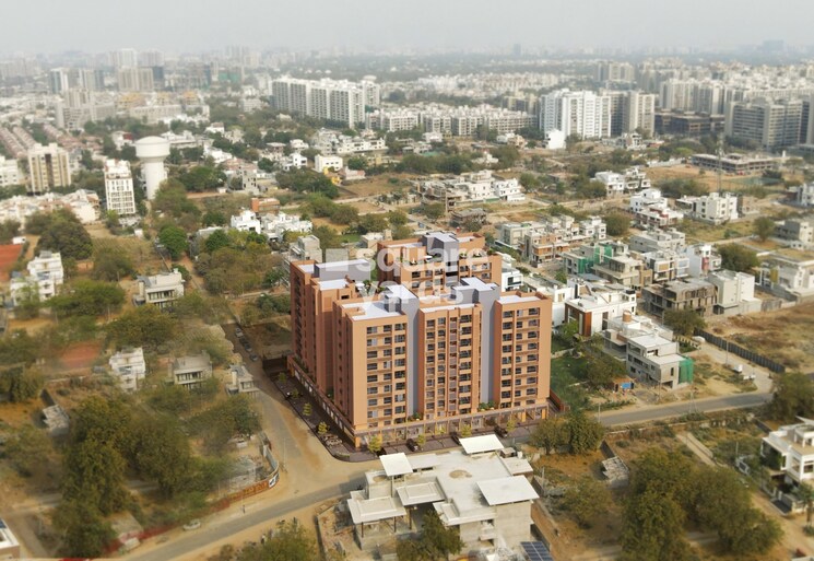 Exterior View, rhythm-aura 3 Bedroom 1761 Sq.Ft. Apartment In Bopal Ahmedabad 8850054