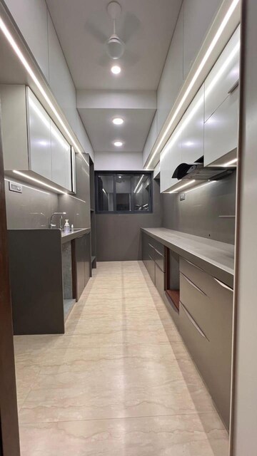 Kitchen in  Office Space at Lower Parel – for Rent