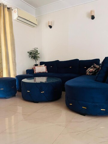 Living Room in 2 BHK Apartment at Unitech Fresco, Sector 50 – for Rent