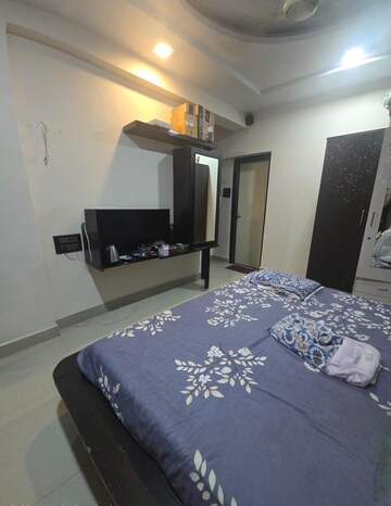 Bedroom in 1 BHK Apartment at Eden Woods complex, Manpada – for Rent