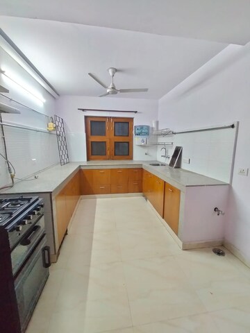 Kitchen in 3 BHK Apartment at Defence Colony – for Rent