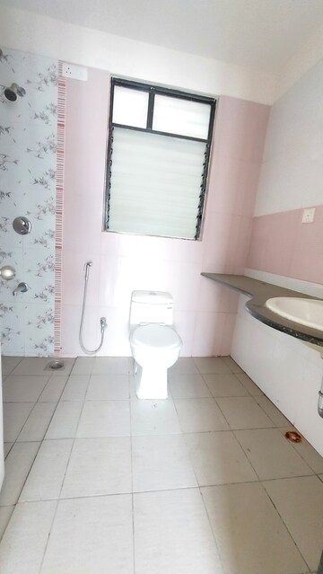 Bathroom in 3 BHK Apartment at Nanded City Shubh Kalyan, Nanded – for Rent
