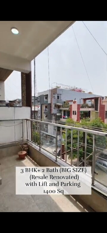 3 BHK Builder Floor – Exterior View View at Smart Lane, Niti Khand - for Sale