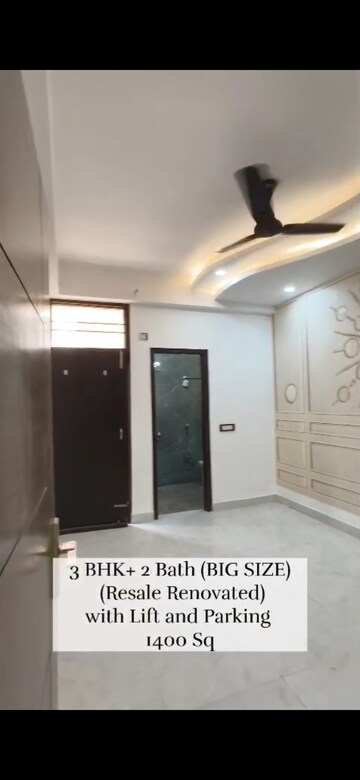 Living Room in 3 BHK Builder Floor at Smart Lane, Niti Khand – for Sale