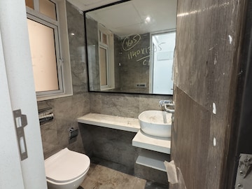 Bathroom in 1 BHK Apartment at Nahar Amaryllis Towers and Plaza, Chandivali – for Rent