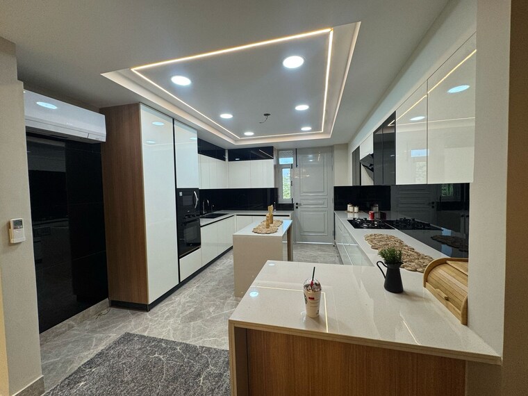 Kitchen, m3m-trump-tower 4 Bedroom 502 Sq.Yd. Builder Floor In Sector 65 Gurgaon 8850690